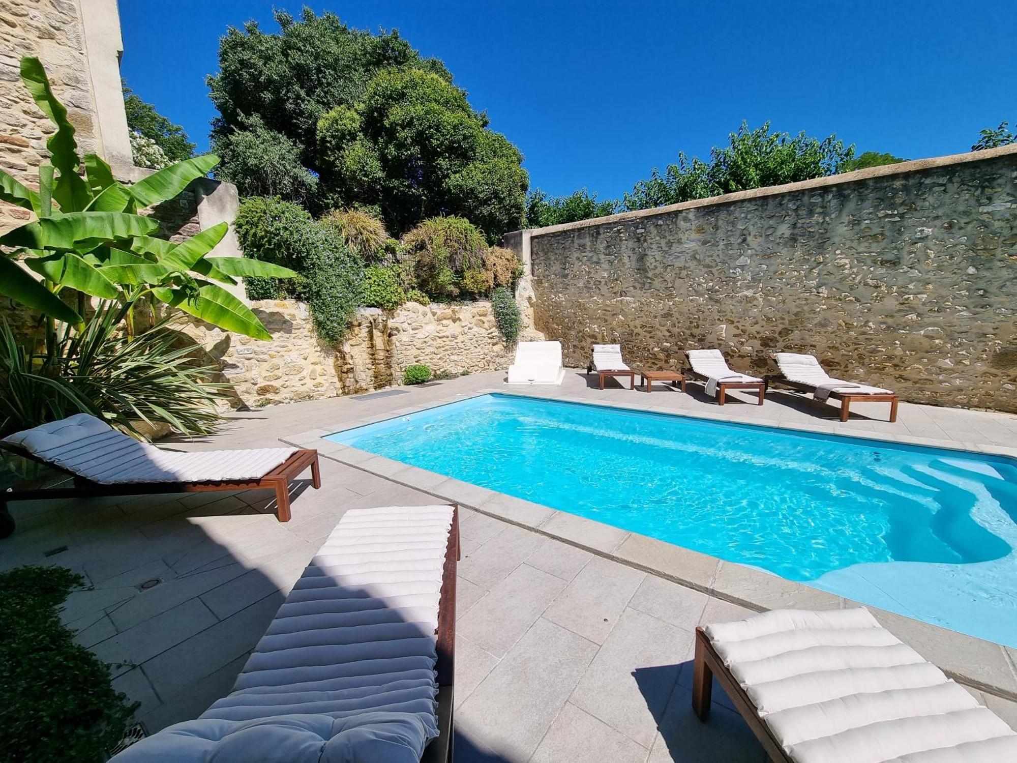 La Maison De Livia, Gite, Chambres Et Table D'Hotes, Entre Uzes Et Nimes Sauzet  Exterior foto